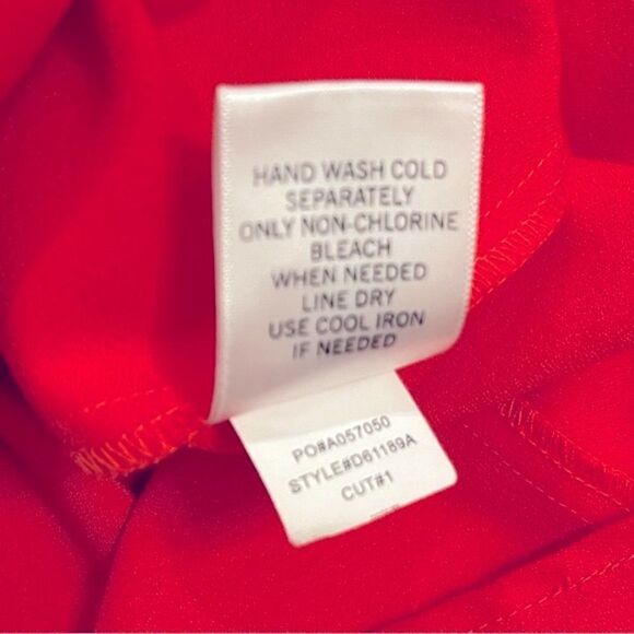 Market & Spruce Coral Scalloped Dress • Size Small - Picture 13 of 13